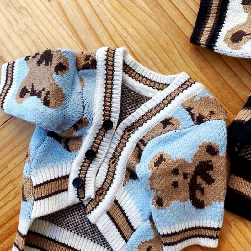 Drabužiai Čihuahua Dryžuotas megztinis Megztinis Bichon Frise Šuniukas Kačiukas Šiltas Kailis Katės Šuns Priedai Apranga augintiniui_voghion.com