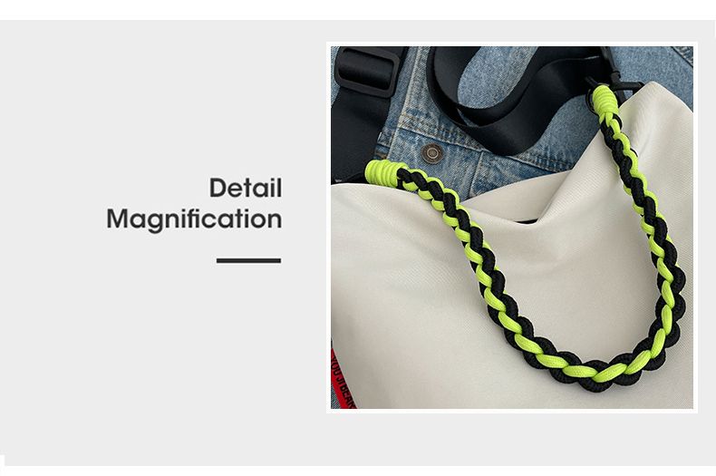 2023 Canvas Bucket Bag Woven Design Women's Handbag Large Capacity Shoulder Crossbody For Women Casual Travel Shopping_voghion.com