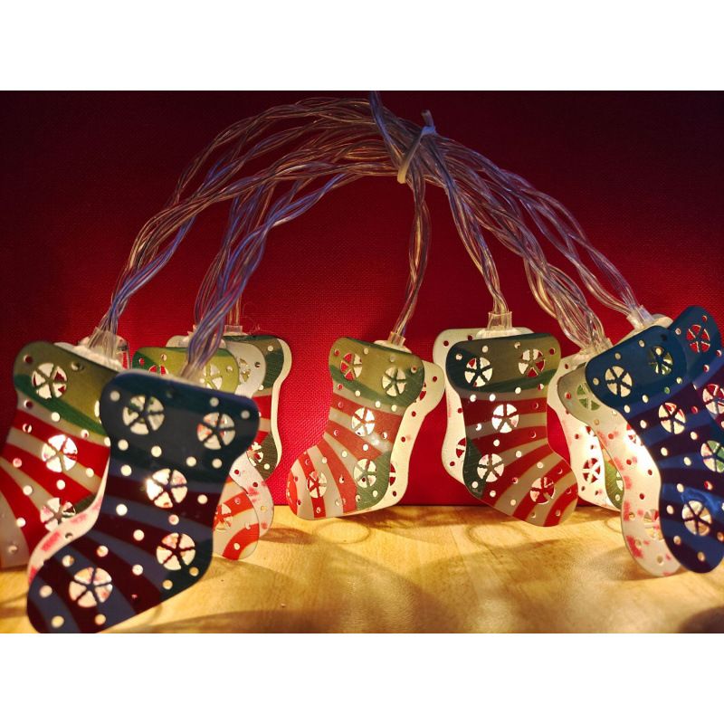 Smedejernsserie Julemanden Elg Snemand Alpakka Juletræ Lysklokke Julelysstreng_voghion.com