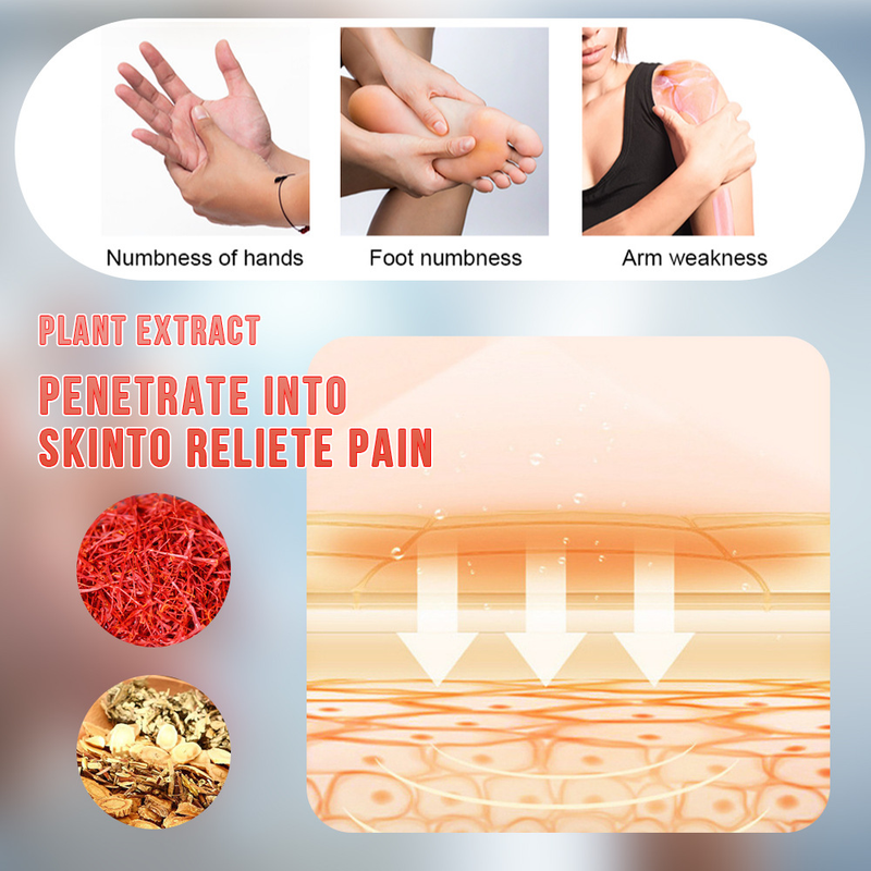 Taubheitsgefühl, Sumifun-Überlastung der Gliedmaßen, Hand- und Fußlähmung, Untergesundheitspflaster K15801_voghion.com