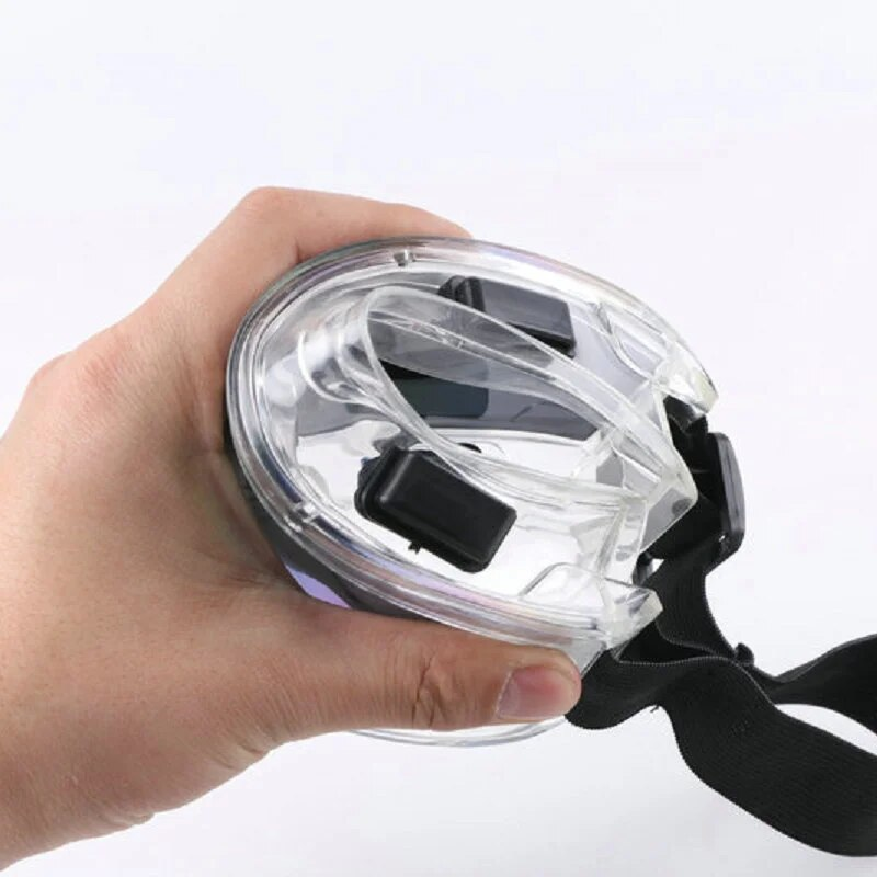 Winter Windproof Glasses Men Women Transparent Lenses Motorcycle Goggles For Dirt Bike Ski Snowmobile Snowboard_voghion.com