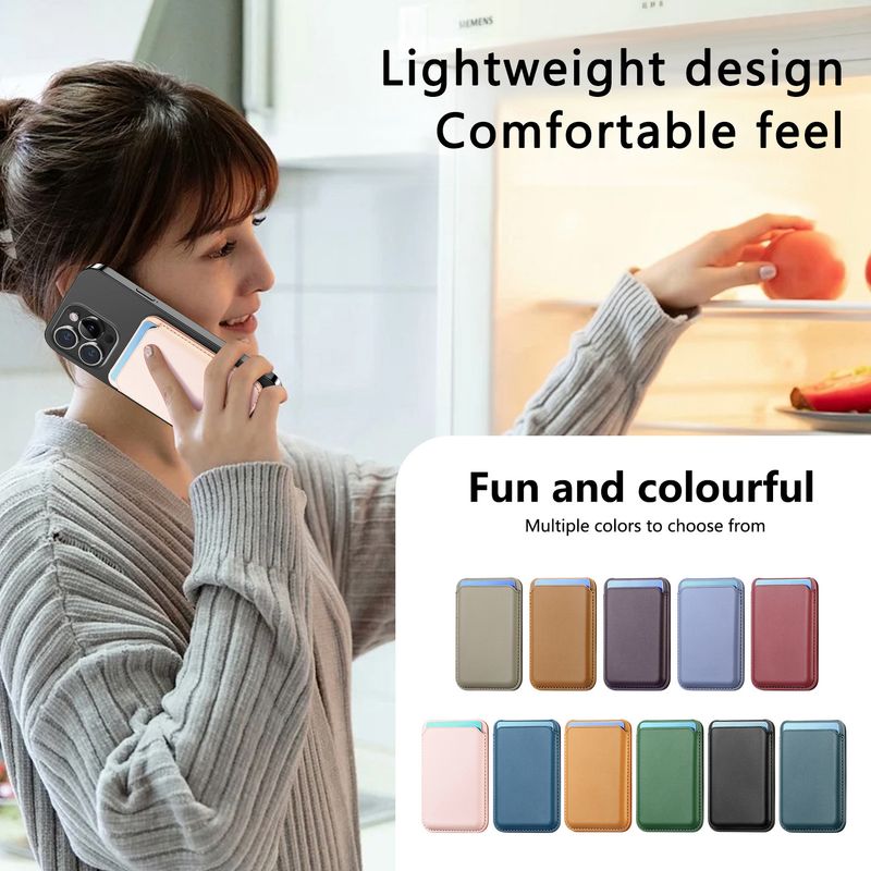 TechGlobe Kompatible Hülle für iPhone 17 mit starkem Magnethalter, Kartenfach, offizieller Farbe, multifunktionalem Ständer und Aufbewahrungsmöglichkeit_voghion.com