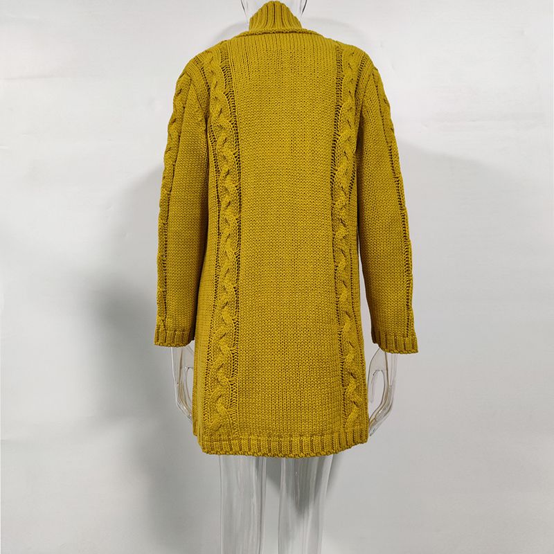 Dameskleding damesvest losse grote maat trui jas lang vest_voghion.com