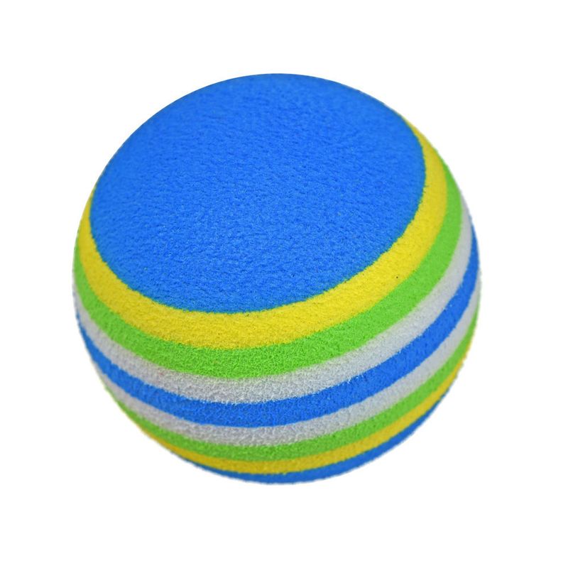Golf Rainbow EVA Indoor Toys Soft Ball Spugna per esercizi Consegna animali domestici_voghion.com