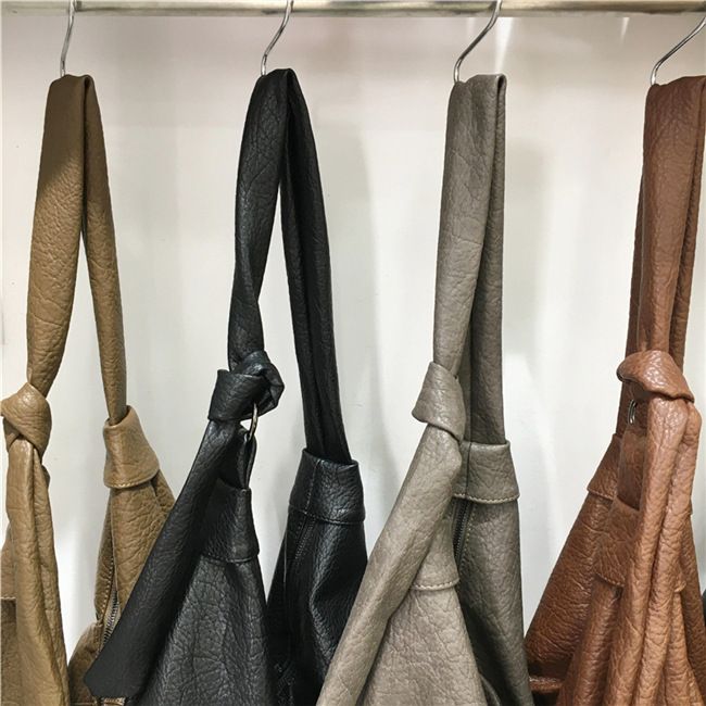 Borsa a tracolla monospalla casual, versatile e pigra, in morbida pelle, grande capacità, stile coreano Instagram_voghion.com