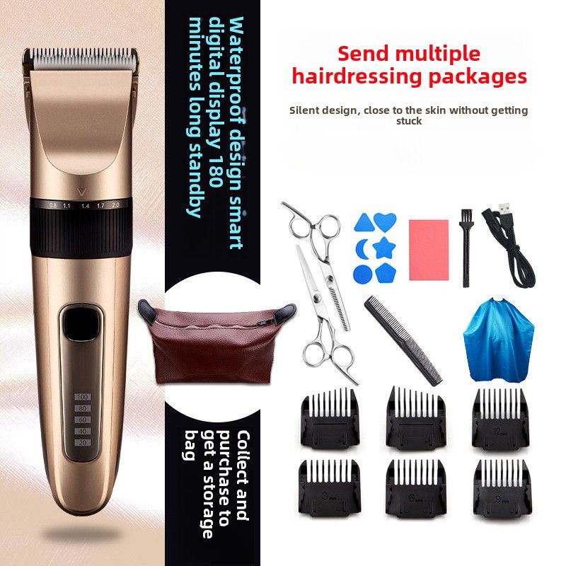 Hoerklipper, Fader, elektresche Push fir Hoer ze schneiden, Hoerraséieren, elektresche Push-Kapp, Raséierapparat, Haushaltsgeschir, Är eege Hoer schneiden, Hoerklipper._voghion.com