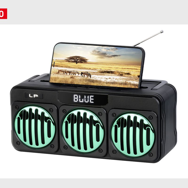 Kabellosen Lautsprecher vun der drëtter Generatioun, portablen Square Dance Radio fir dobaussen, handhelden Subwoofer Lautsprecher_voghion.com
