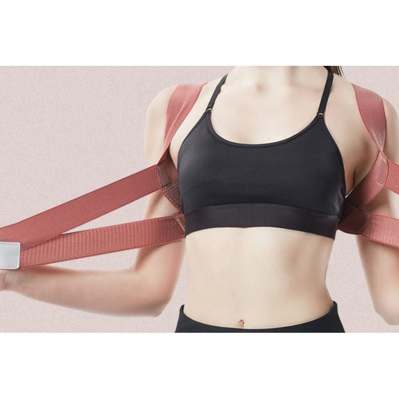 Correction preventing hunchback in teenagers and adults, open shoulder device for back correction, invisible breathable_voghion.com