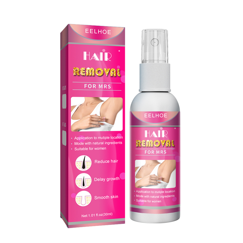 Spray puternic pentru îndepărtarea părului, 30/50 ml, super natural, fără durere, pentru îndepărtarea permanentă a părului, pentru femei și bărbați, epilator pentru întregul corp_voghion.com