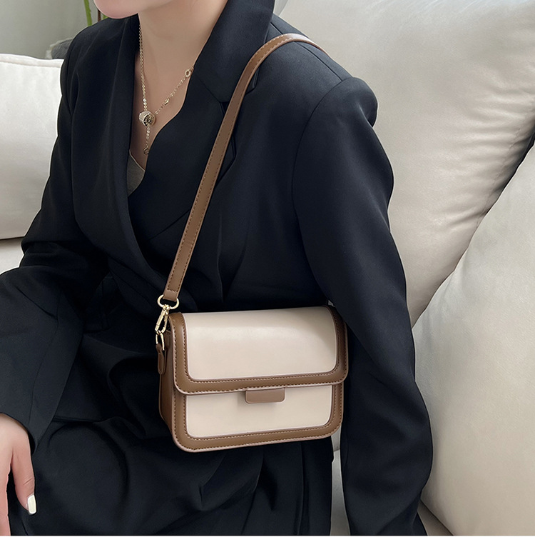 Correa Transmisión en vivo Estilo caliente Spot One Piece Dropshipping 2023 Primavera Pequeño bolso cuadrado Todo fósforo Bolso bandolera de un solo hombro Moda para mujer_voghion.com