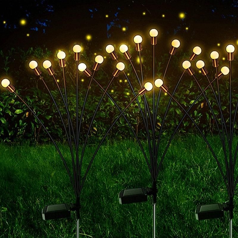 1 Stück Solar-Glühwürmchen-Gartenleuchte für den Außenbereich, Schaukellicht für Hochzeitsfeier, HMM_voghion.com