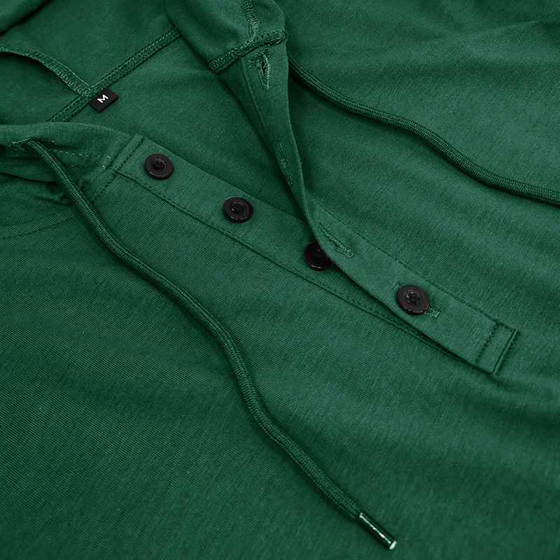 T-shirt à manches courtes pour hommes, sport et fitness, haut à capuche, chemise American Henry_voghion.com