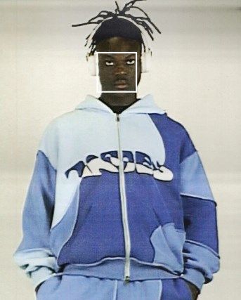 Streetstyle heren dames patchwork kleurcontrast hoodie met rits en open draadontwerp, loszittende jas en_voghion.com