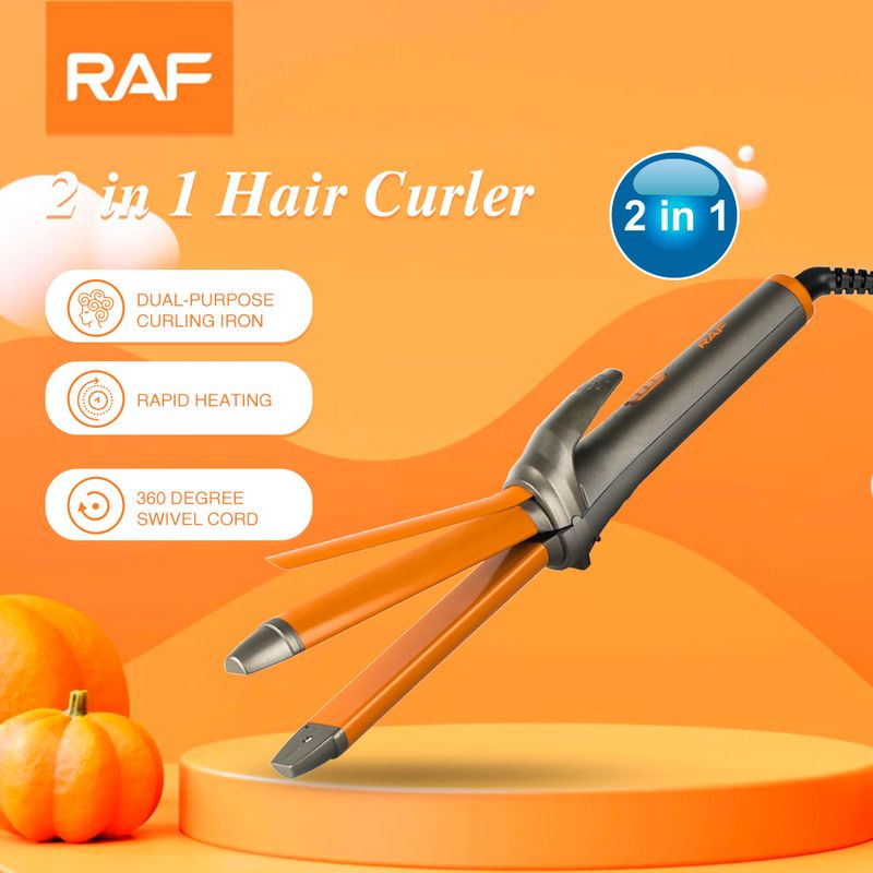 Nuovo ferro lisciante 2 in 1, piastra in ceramica, doppio uso per capelli asciutti e bagnati, arricciacapelli con frangia grande_voghion.com