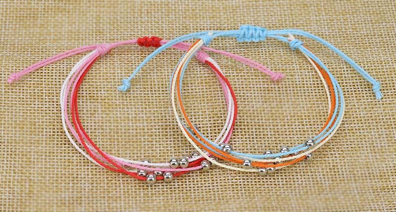 Bohemian Wax Thread Hand-woven 6-wire Beaded Bracelet_voghion.com