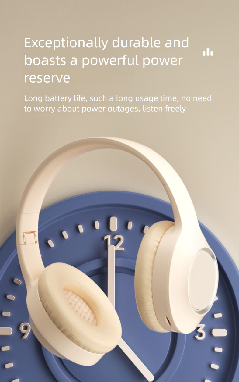 Nuove esclusive cuffie wireless over-ear con cancellazione attiva del rumore Bluetooth per giochi al computer, PUBG e musica_voghion.com
