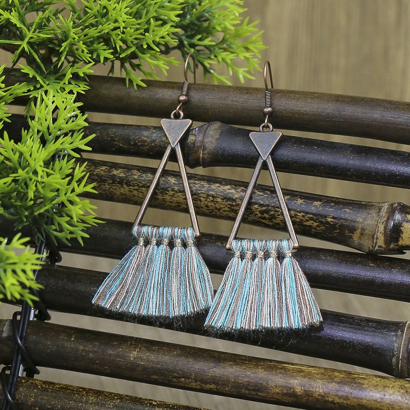 Ouerréng am ethnesche Stil am Retro-Geometresche Quasten-Stil fir Fraen, méi Stéck Antiklegierung, iwwerdriwwe Ouerschmuck_voghion.com