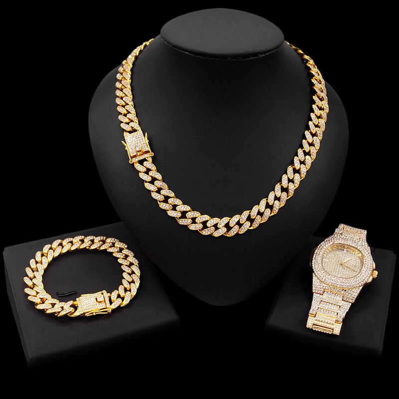 Luxe Frans horloge met diamanten sterrenhemel en grote wijzerplaat voor mannen en vrouwen, elegant en duurzaam, vintage Britse stijl_voghion.com