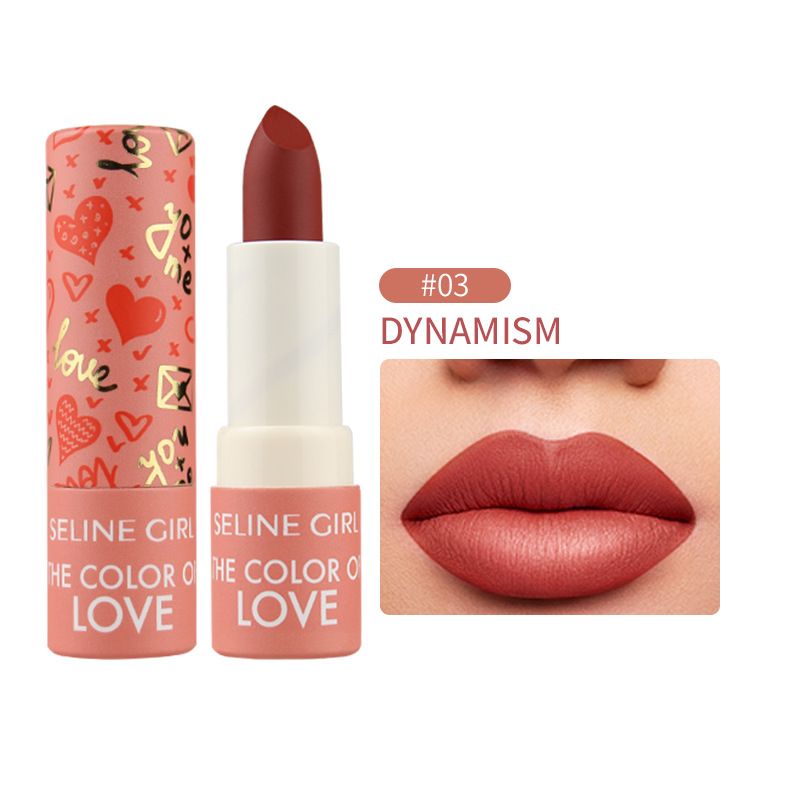 Selinger Natural Fácil de Aplicar Batom Tridimensional Brilho À Prova D'água Hidratante Bálsamo Labial Tint Maquiagem_voghion.com