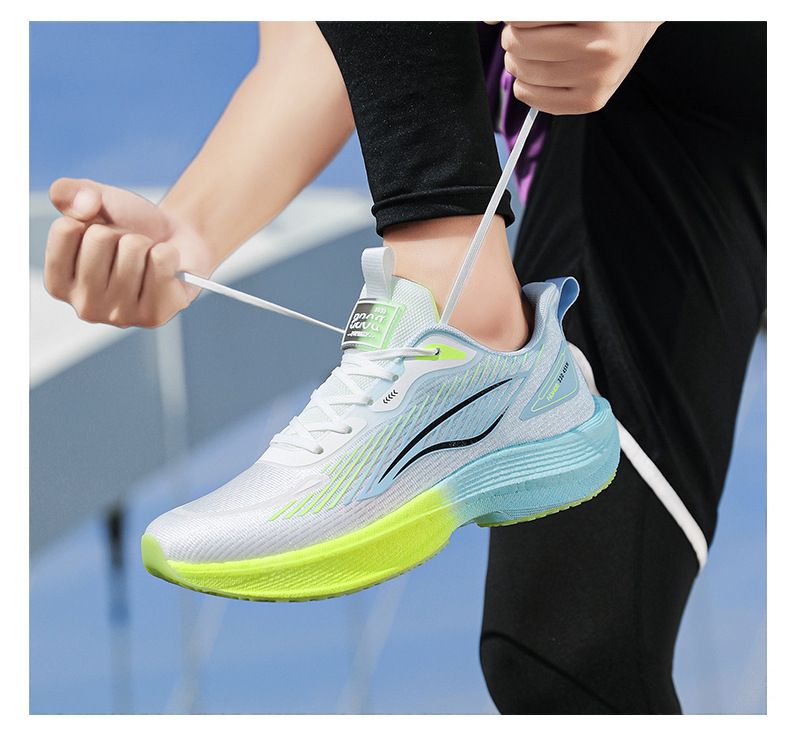 Spring Sneakers Female Students Breathable Springback Cushioning Running Shoes For Lovers_voghion.com