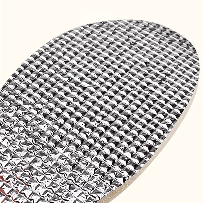 Semelles intérieures en laine de cachemire épaisses pour garder au chaud, résistantes à l'humidité, confortables, en aluminium, pour hommes et femmes, insertion de coussinets de chaussures, hiver_voghion.com