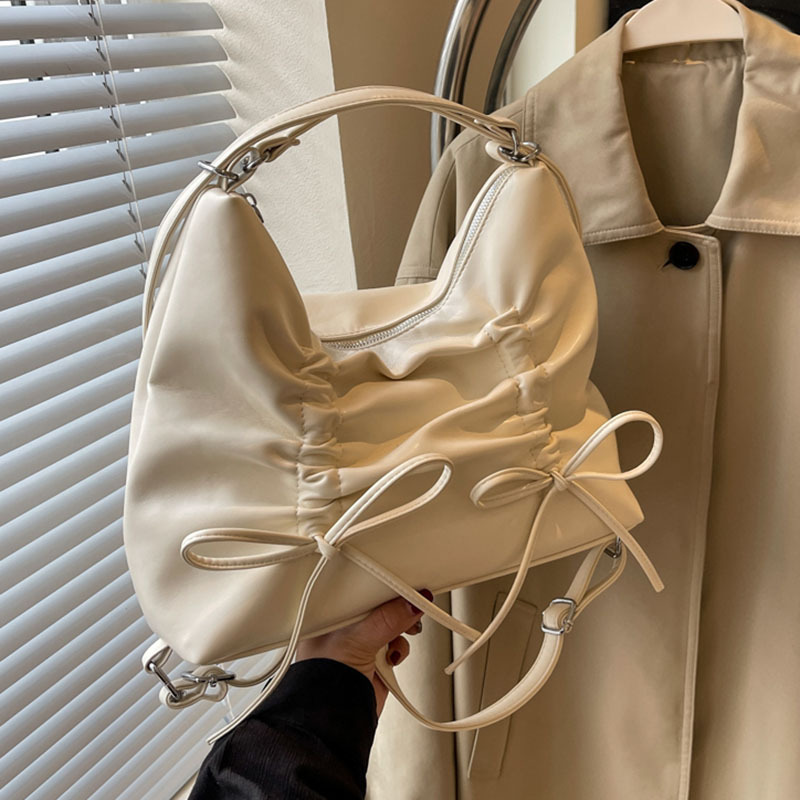 Bolso bandolera grande de un solo hombro, moderno, occidental, de alta calidad, estilo japonés y coreano, de gran tamaño, 2024._voghion.com
