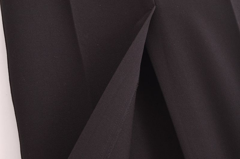 GraceChic 2024 Autumn New Women's Fashion European American Style Shoulder Padded Slim Fit Blazer And Skirt 8805707 8898707_voghion.com