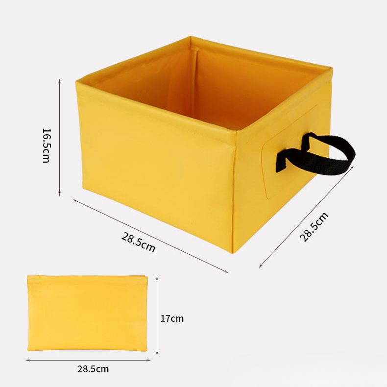 Secchio per lavare i piedi pieghevole da viaggio, portatile, per campeggio, pesca, autoguidato, per esterni_voghion.com