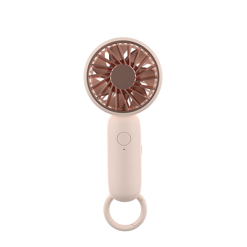 Mini ventilateur de bureau créatif et silencieux, portable et multifonction, avec mousqueton, pour l'extérieur_voghion.com