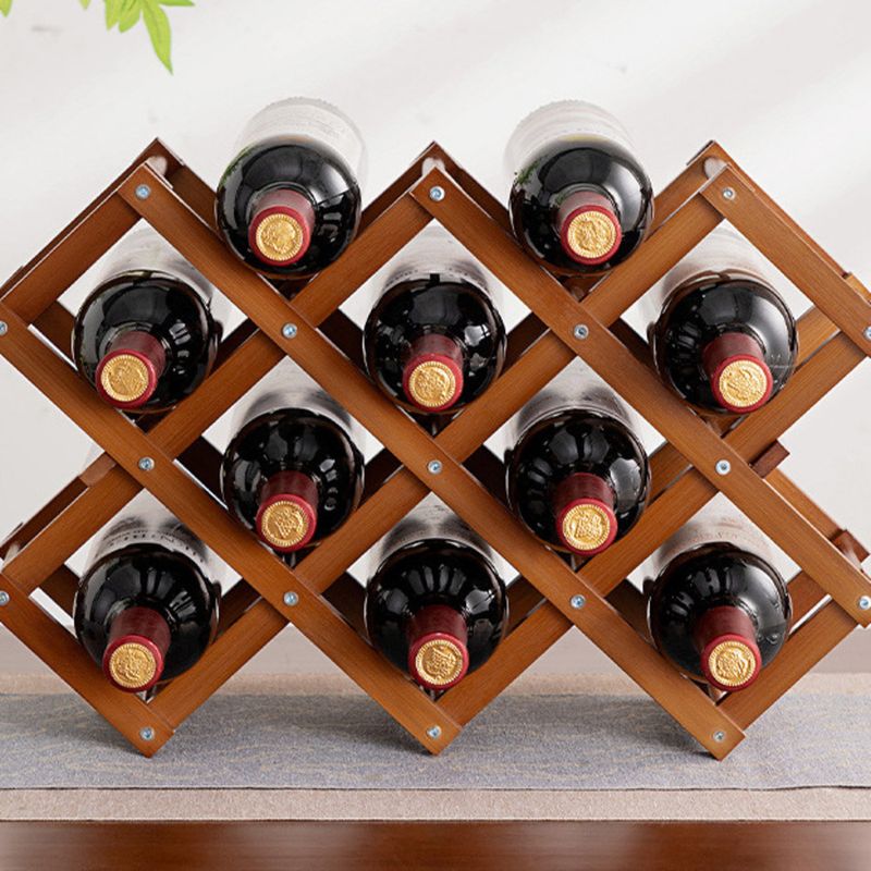 Desktop Living Room Ornament Slanted Multi-layer Home Cabinet Shelf Storage Simple Wine Rack_voghion.com