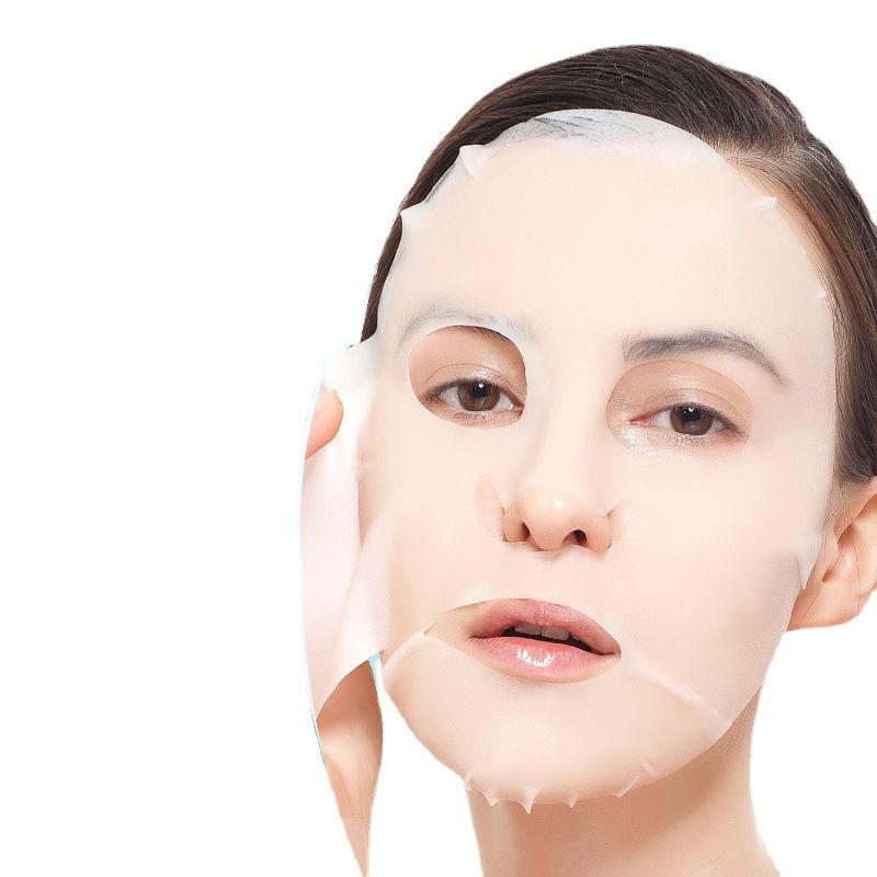 Maschera viso vegetale idratante, illuminante, lenitiva e lenitiva alla lavanda ZOZU_voghion.com