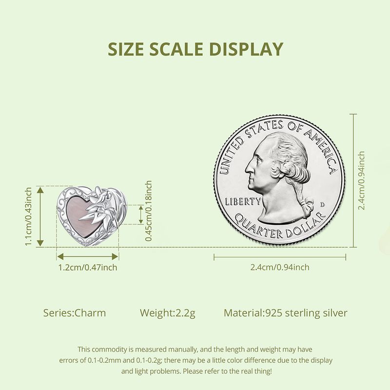 Breloque elfe fleur en argent sterling, SCC3057_voghion.com