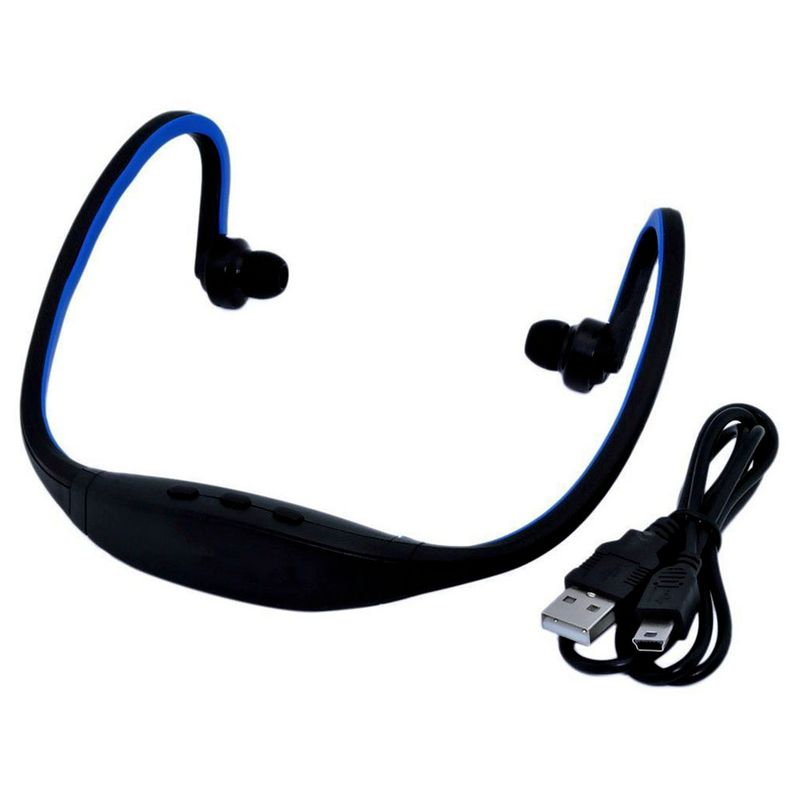 Auricular inalámbrico universal compatible con Bluetooth Sport manos libres Auricular Auricular_voghion.com