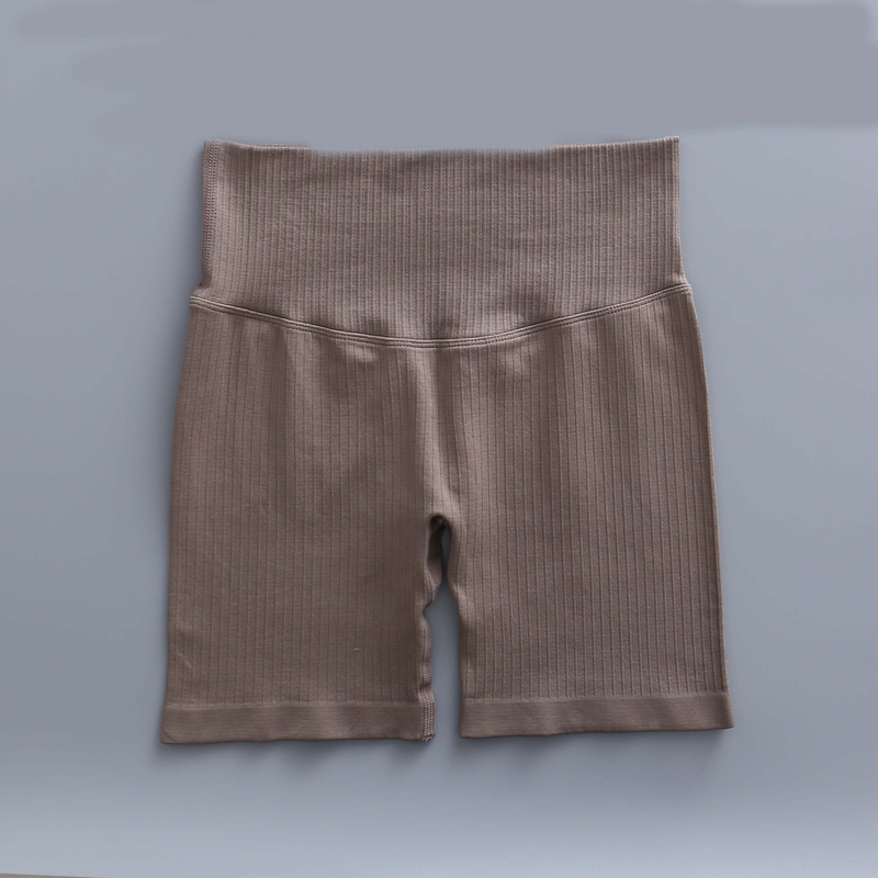 Stram yoga buks vest sport fitness dragt top langærmet sømløs yoga dragt til kvinder_voghion.com