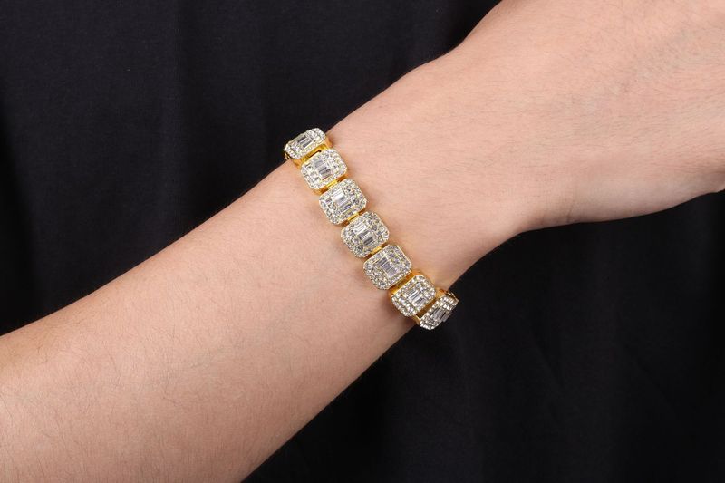 Catena cubana hip hop tendenza maschile Blingbling cuban link Catena tendenza maschile accessori da discoteca_voghion.com