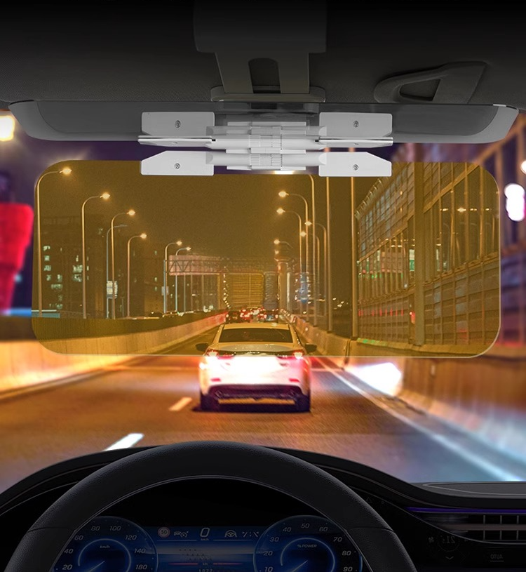 Car Vision Goddelijk Wapen, Sterrenzonnescherm, Anti-reflectiespiegel, Dubbele bestuurdersbril, Dag en nacht_voghion.com