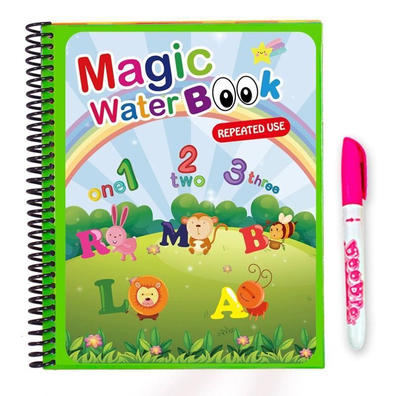 Magisches Puzzle-Wassermalbuch für Kinder_voghion.com