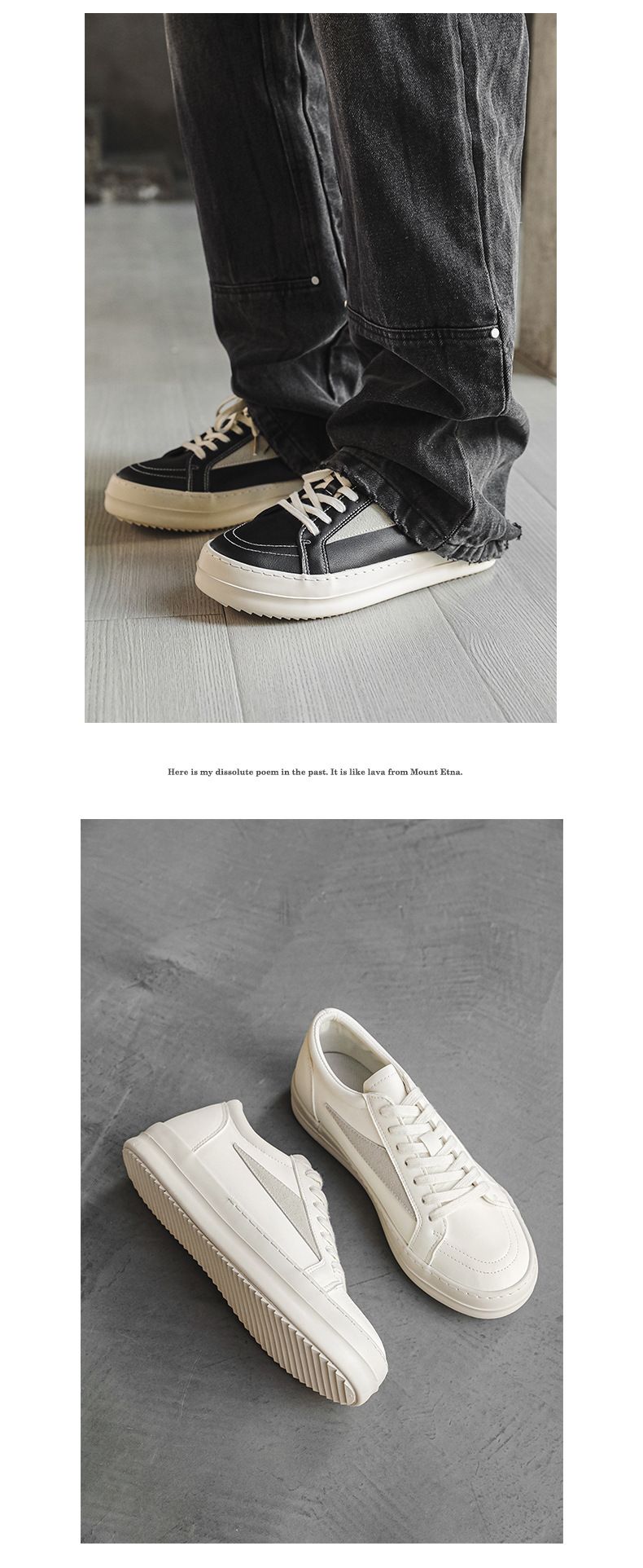 Häreschong Stil Nisch High Street Moud Mark Häreschong Trendy Sport Lieder Villfälteg Casual Turnschong Männer X163_voghion.com