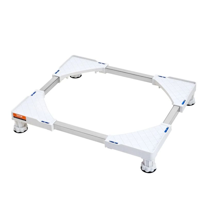 Frigorifero 4 Supporto per lavatrice Frigorifero Mini Piedistallo Universale Regolabile Robusto Multifunzionale con Supporto per Macchina_voghion.com