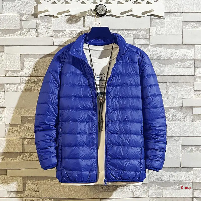 Lightweight And Padded Cotton Winter Jacket For Men, Authentic And Guaranteed, High Neck, Short, Hooded, Portable_voghion.com