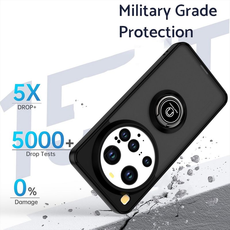 Rotatable Bracket Case For Xiaomi 15 Mi15 Mi 14T 14 Ultra 13T Pro 13 12T 12 Lite 11T 10T Finger Ring Car Holder Cover_voghion.com