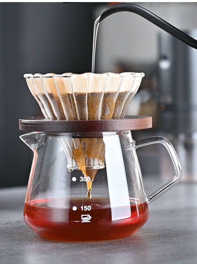 Set Qiru per principianti, tazza con filtro per caffè, caffettiera a goccia manuale_voghion.com