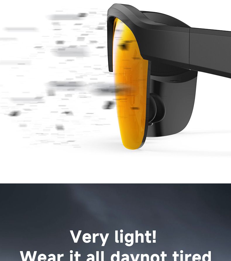G02 TWS Kabellose Bluetooth-Smart-Brille, schwarze Technologie, offene Sonnenbrillen-Ohrhörer ohne Ohr_voghion.com