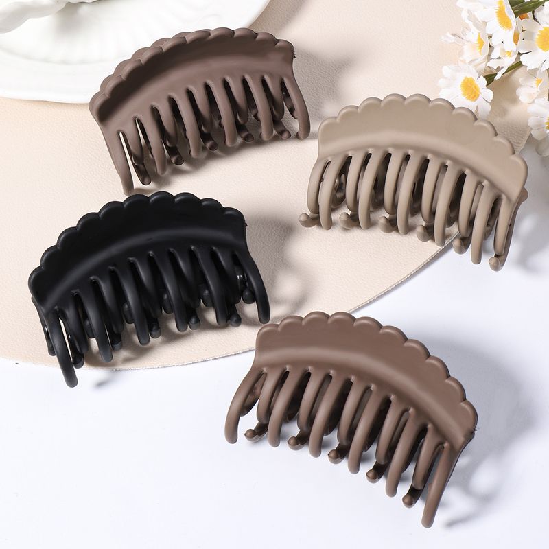 Fermaglio per capelli a forma di squalo versatile di alta qualità - Fermaglio per artigli alla moda di medie dimensioni per acconciature e fermagli per capelli alla moda - Accessorio per capelli unico_voghion.com