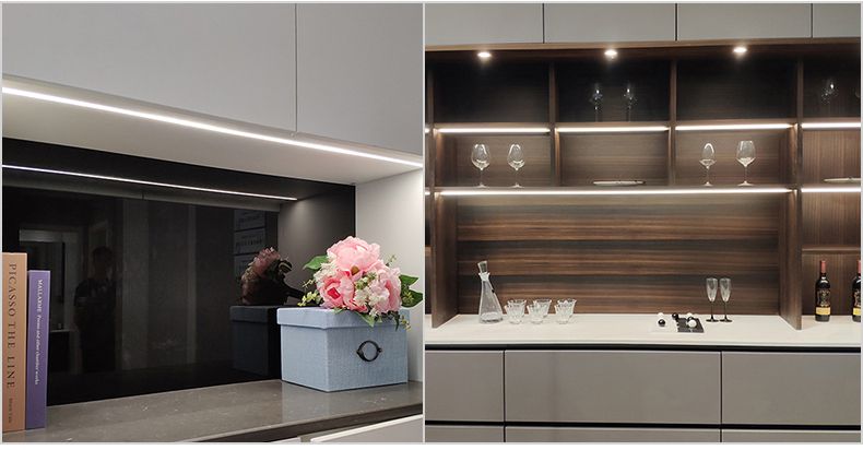 30/40/50CM LED Bar Cabinet Light PIR Motion Hand Sweep Sensor Night Light USB Plug For Kitchen Bedroom Closet Bedside Night Lamp_voghion.com