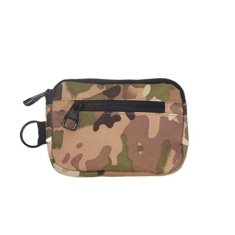 Marsupio compatto – Custodia sottile in tessuto Oxford per carte e contanti (RFID-safe, espandibile, design minimalista unisex)_voghion.com