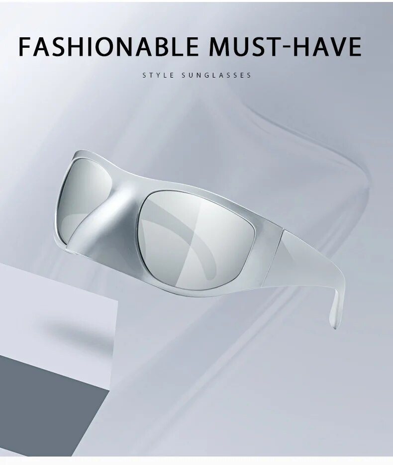 Mode Y2K Marke Designer Übergroße Vogelnase Maskierte Sonnenbrille Frauen Für Männer 2024 Trend Sonnenbrille Vintage Mode Schutzbrille_voghion.com