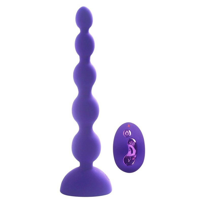 Vibrating Prostate Massager Anal Beads Butt Plug 10 Stimulation Patterns 3 Speeds for Wireless Remote Control Anal_voghion.com