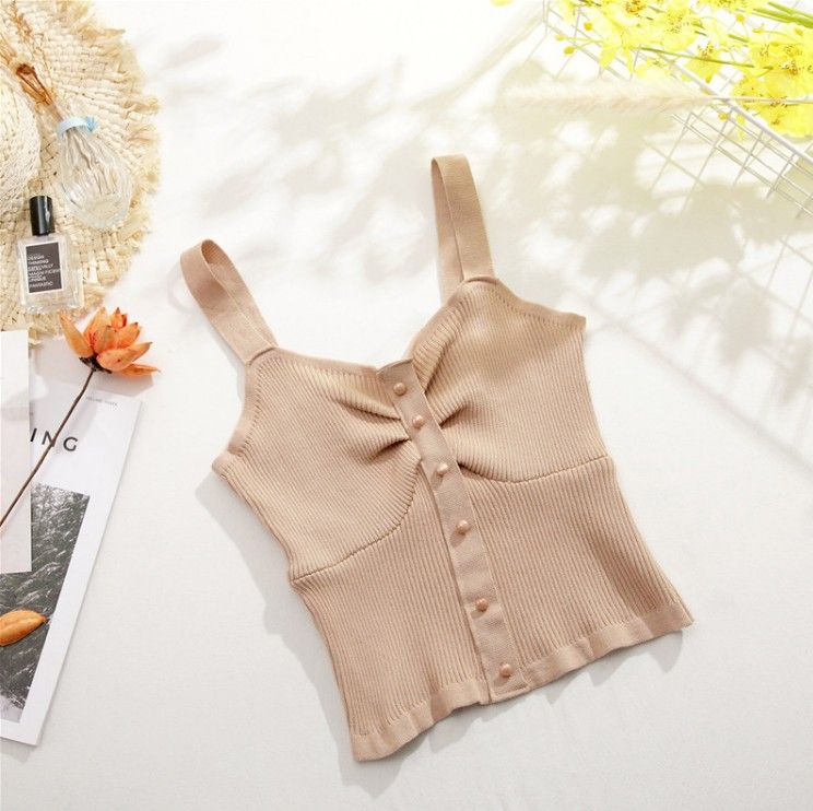 Vêtements d'été pour femmes, petite écharpe courte, haut tubulaire sexy, gilet tricoté_voghion.com