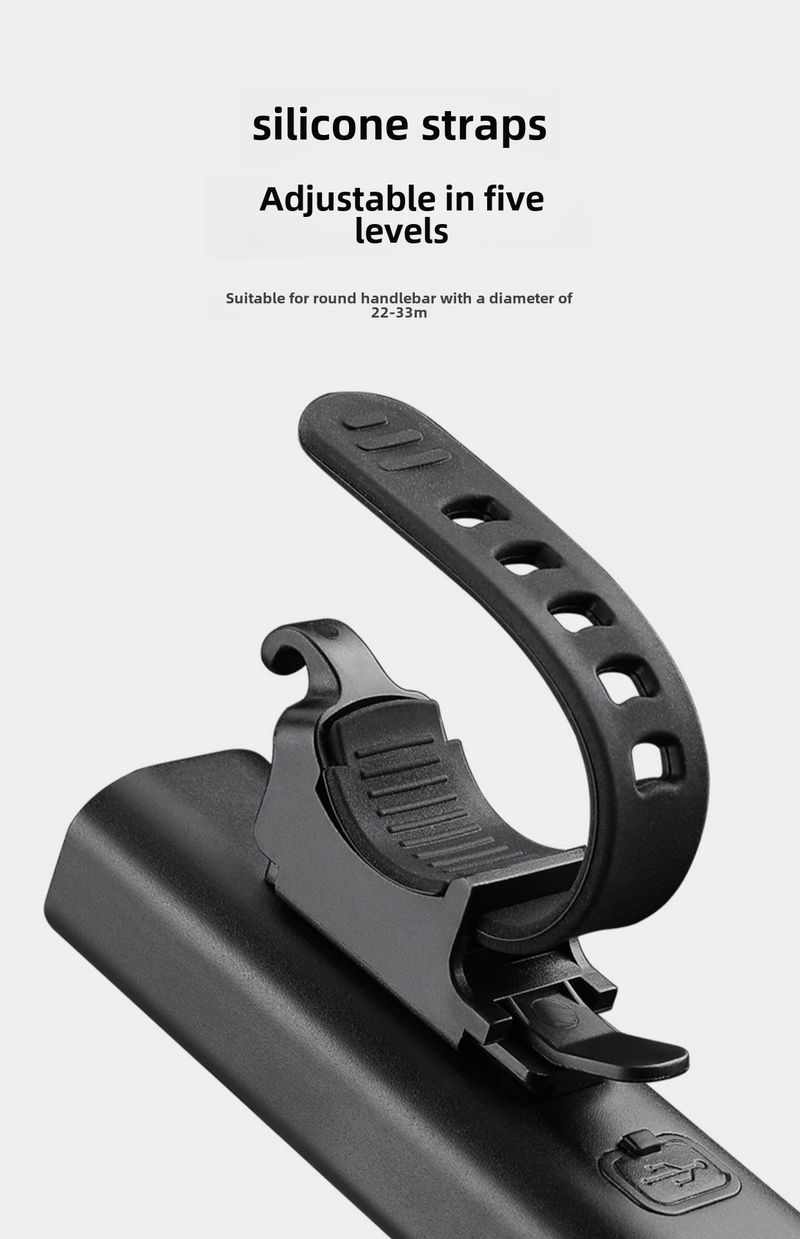 Road bike light night riding light USB charging flashlight mountain bike headlight riding_voghion.com